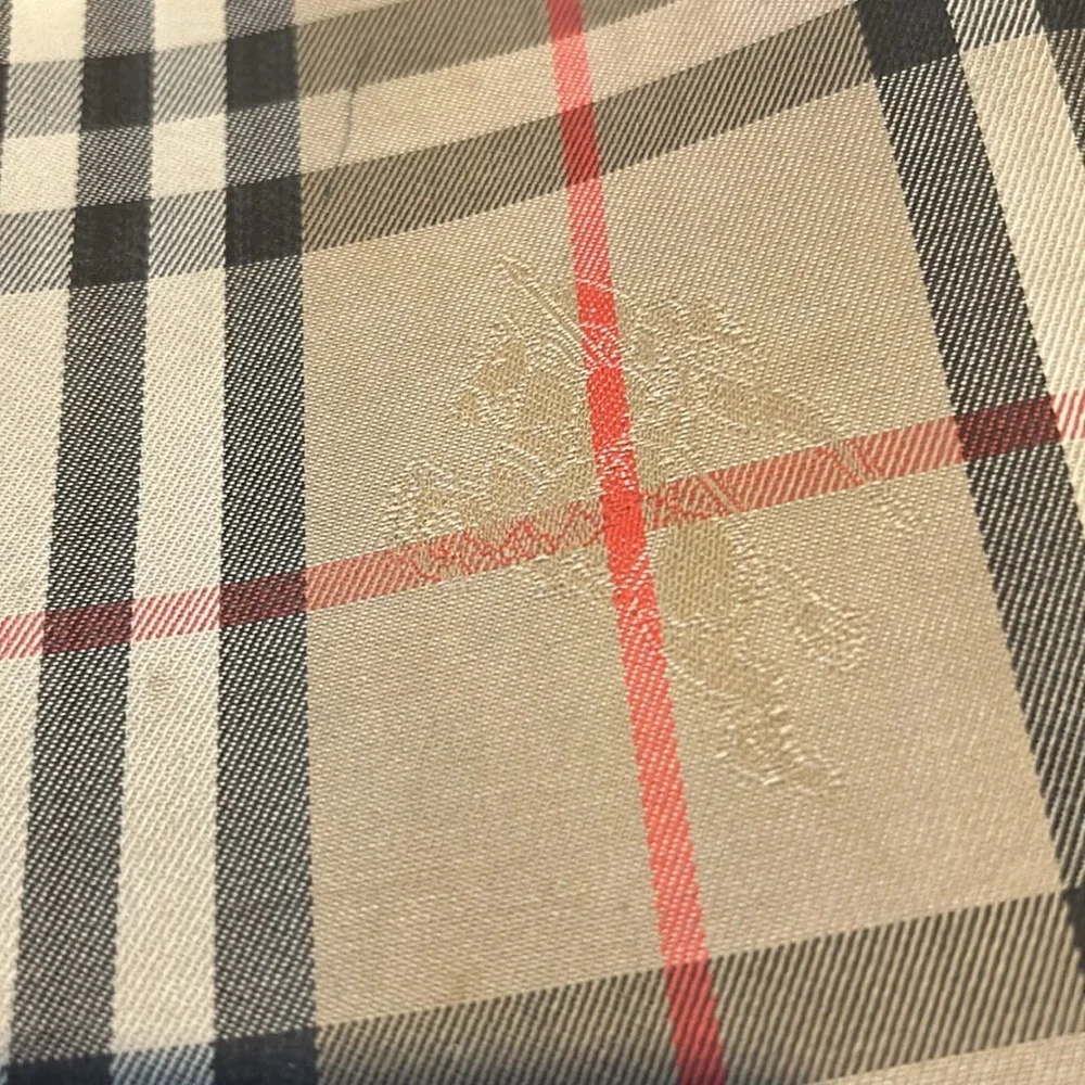 Authentic Burberrys Shoulder Bag Nova Check Shadow Horse Leather Brown Women - Picture 8 of 8